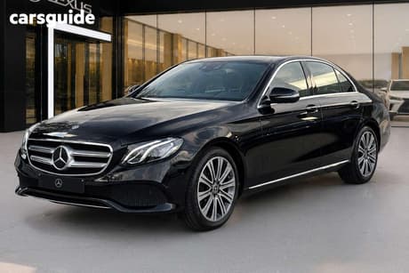 Black 2018 Mercedes-Benz E200 Saloon