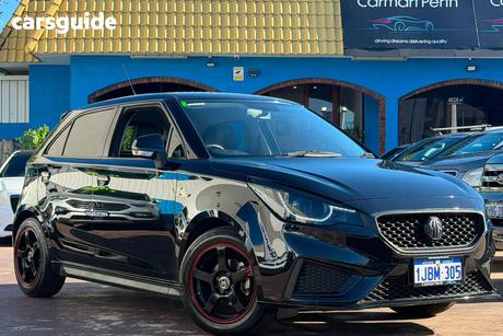Black 2023 MG MG3 Hatchback Excite (With Navigation)