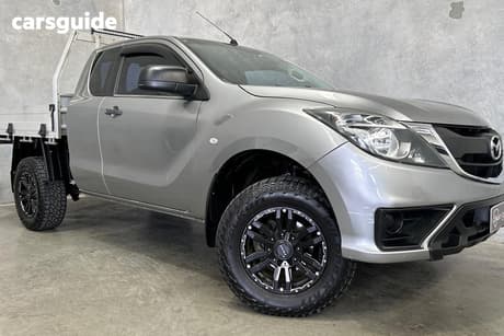 Silver 2016 Mazda BT-50 Freestyle Cab Chassis Xt (4X4)