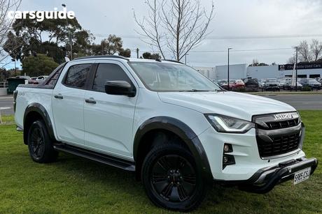 White 2022 Isuzu D-MAX Crew Cab Utility X-Terrain (4X4)