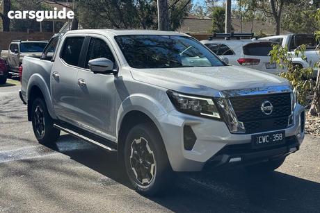 Silver 2023 Nissan Navara Dual Cab Pick-up St-X (4X4) Leather/Sunroof