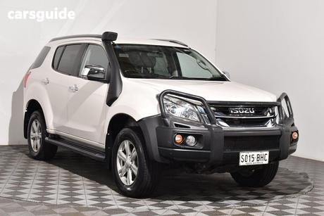 White 2015 Isuzu MU-X Wagon Ls-T (4X4)