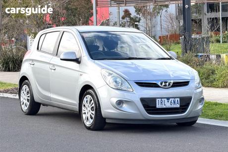 Silver 2011 Hyundai I20 Hatchback Active