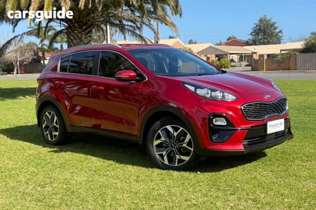 Red 2019 Kia Sportage Wagon Si Premium (Fwd)