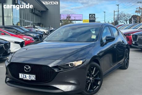 Grey 2025 Mazda 3 Hatchback G25 Evolve Sp Vision