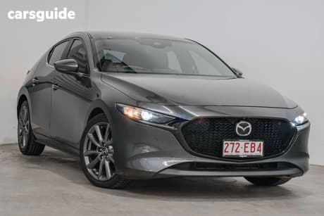 Grey 2022 Mazda 3 Hatchback G20 Evolve Vision