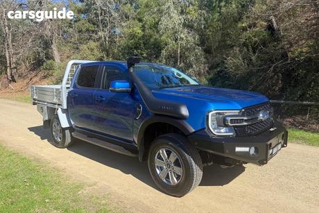 Blue 2023 Ford Ranger Double Cab Pick Up Xlt 3.0 (4X4)