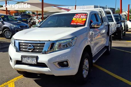 White 2016 Nissan Navara Dual Cab Utility St (4X4)