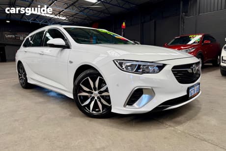 White 2019 Holden Commodore Sportswagon Rs
