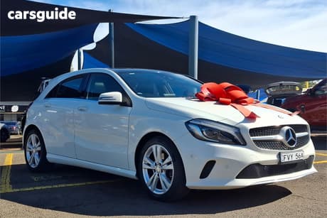 White 2017 Mercedes-Benz A180 Hatchback