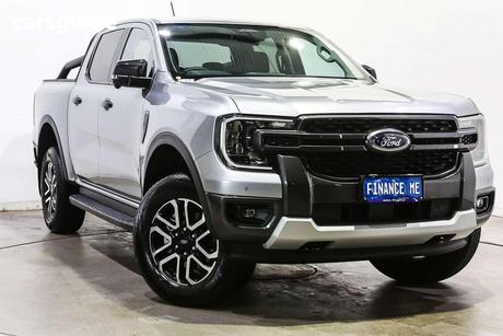 Silver 2024 Ford Ranger Double Cab Pick Up Sport 2.0 (4X4)