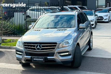 Grey 2012 Mercedes-Benz ML250 Wagon Cdi Bluetec (4X4)