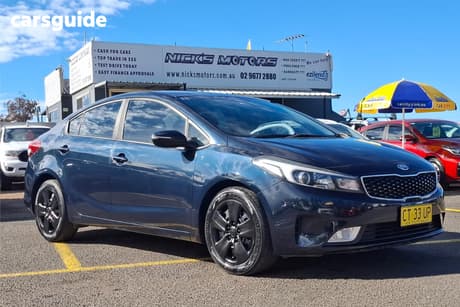 Blue 2016 Kia Cerato Sedan S