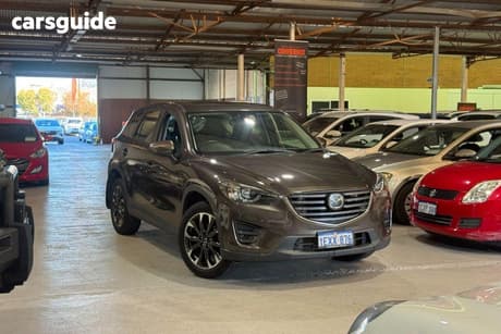 Silver 2015 Mazda CX-5 Wagon Akera (4X4)