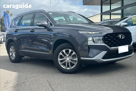 Blue 2022 Hyundai Santa FE Wagon Crdi (Awd)