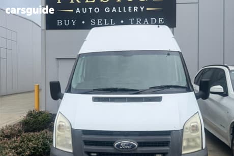 White 2010 Ford Transit Van High (Lwb)