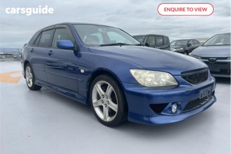 Blue 2002 Toyota Altezza SUV GITA AS300