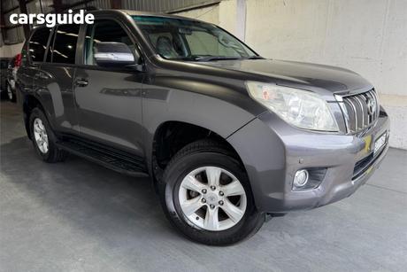 Grey 2012 Toyota Landcruiser Prado Wagon Gxl (4X4)