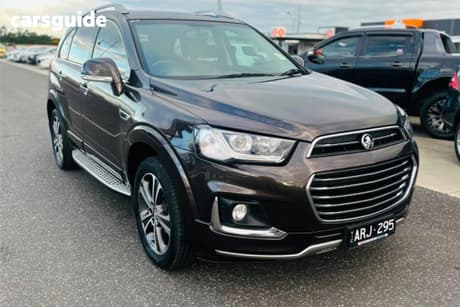 Brown 2017 Holden Captiva Wagon 7 Ltz (Awd)