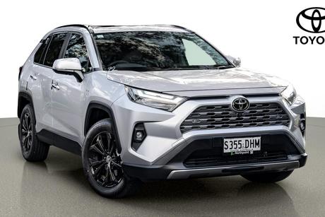 Silver 2025 Toyota RAV4 Wagon Cruiser (2Wd) Hybrid