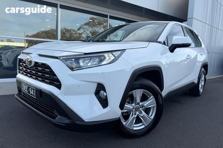 White 2020 Toyota RAV4 Wagon Gx (2Wd)