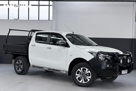 White 2016 Mazda BT-50 Dual Cab Utility Xtr (4X2)