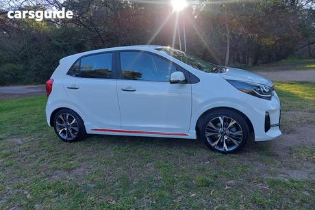 White 2021 Kia Picanto Hatchback Gt-Line (Pe)