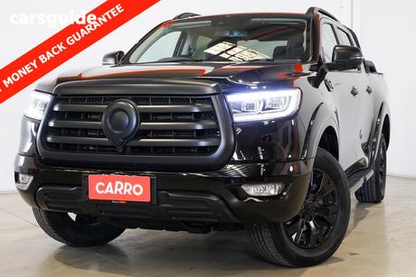 Black 2024 GWM UTE Dual Cab Utility Cannon Vanta (4X4)