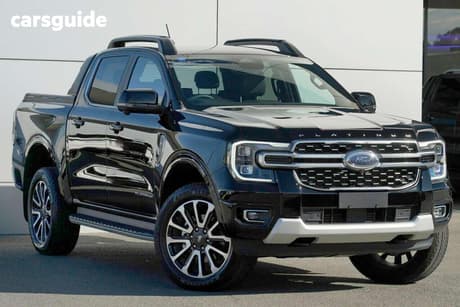 Black 2025 Ford Ranger Double Cab Pick Up Platinum 3.0 (4X4)