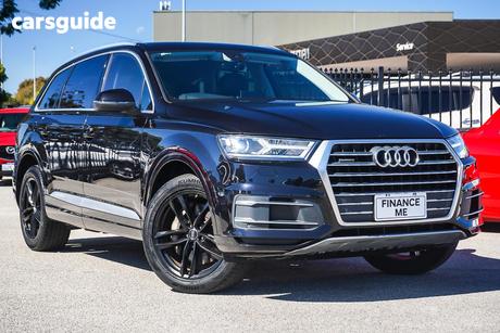 Black 2016 Audi Q7 Wagon 3.0 Tdi Quattro