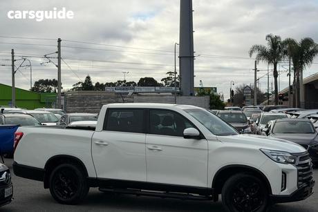 White 2024 Ssangyong Musso Crew Cab Pickup Adventure