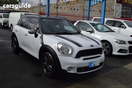 White 2011 Mini Countryman Wagon Cooper Sd All4