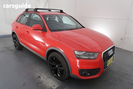 Red 2014 Audi Q3 Wagon 2.0 Tfsi Quattro (125Kw)