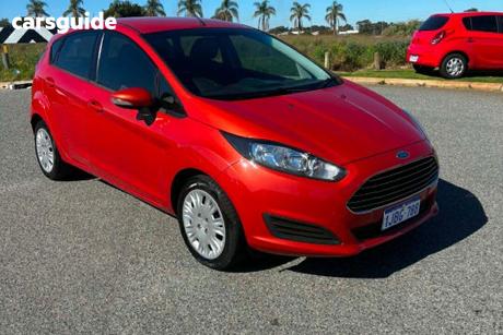 Orange 2014 Ford Fiesta Hatchback Ambiente