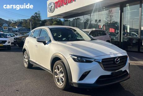 White 2024 Mazda CX-3 Wagon G20 Pure