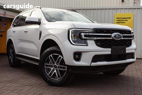 White 2026 Ford Everest Wagon Trend (4Wd)