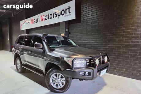 Grey 2008 Toyota Landcruiser Wagon Sahara (4X4)