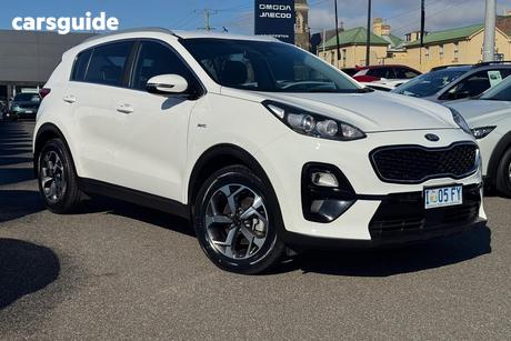 White 2019 Kia Sportage Wagon Si (Awd)