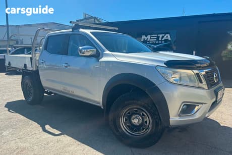 Silver 2016 Nissan Navara Double Cab Chassis Rx (4X4)