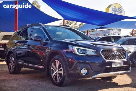 Blue 2018 Subaru Outback Wagon 3.6R