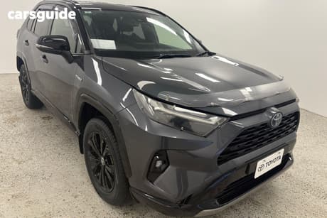 Black 2022 Toyota RAV4 Wagon Xse (2Wd) Hybrid