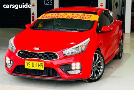 Red 2014 Kia Pro_cee'd Hatchback Gt