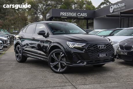 Black 2022 Audi Q3 Sportback 40 Tfsi Quattro S Line