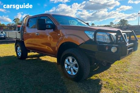 Gold 2015 Nissan Navara Dual Cab Utility St (4X4)