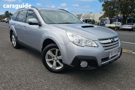 Silver 2013 Subaru Outback Wagon 2.0D Premium