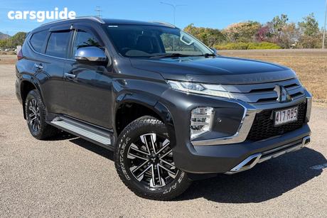 Grey 2021 Mitsubishi Pajero Sport Wagon Exceed (4X4) 7 Seat