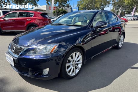 Blue 2010 Lexus IS250 Sedan Prestige