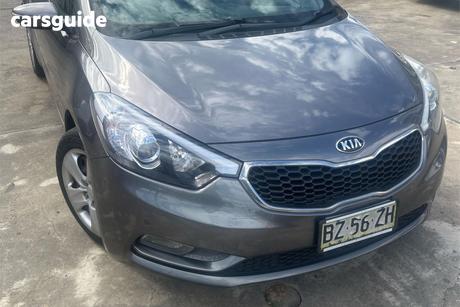 Grey 2014 Kia Cerato Sedan S
