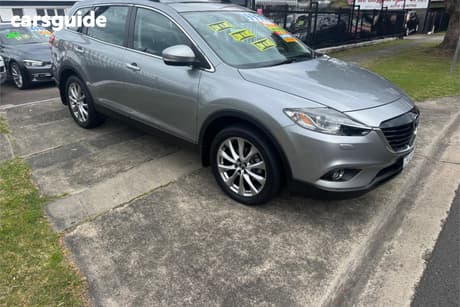 Silver 2013 Mazda CX-9 Wagon Grand Touring
