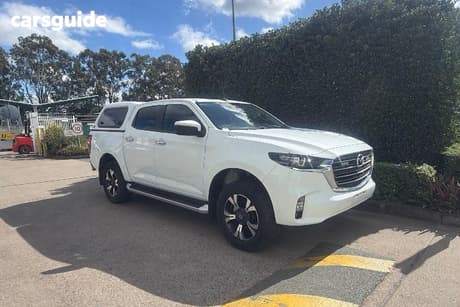 White 2022 Mazda BT-50 Dual Cab Pick-up Xtr (4X4)